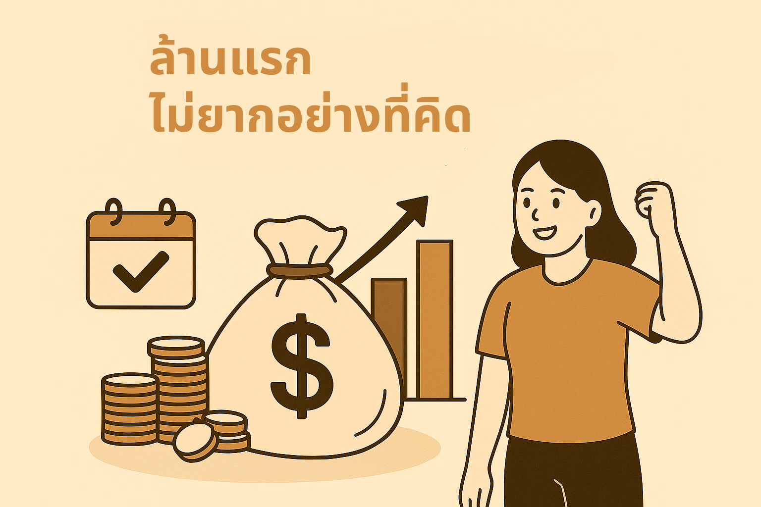 วิธีเก็บเงิน 1 ล้านบาท: 5 เทคนิคการออมเงินที่ใช้ได้จริง 2025